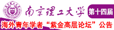 骚屄肥屄裸体屄女视频南京理工大学第十四届海外青年学者紫金论坛诚邀海内外英才！